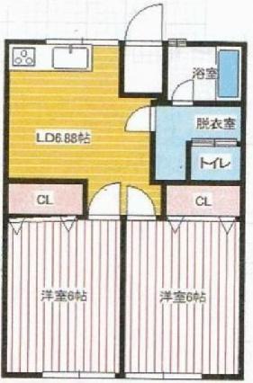 松原市阿保５丁目のアパート