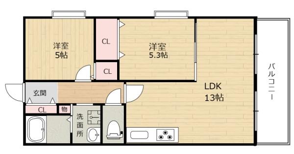 松原市三宅西４丁目のマンション