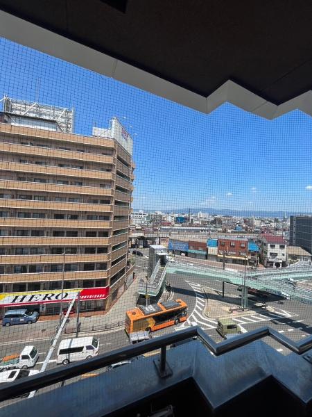 大阪市東住吉区杭全2丁目のマンション(現地からの眺望)