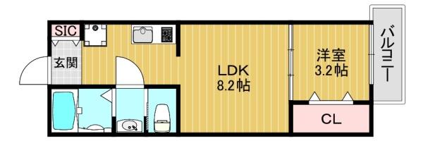 大阪市生野区巽西４丁目のアパート