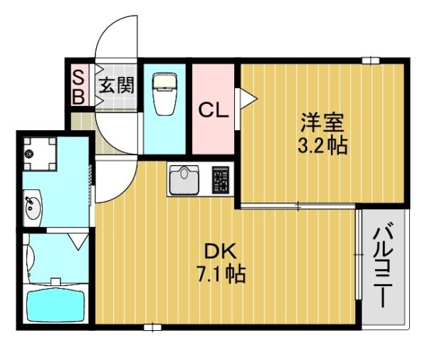 大阪市生野区巽西４丁目のアパート