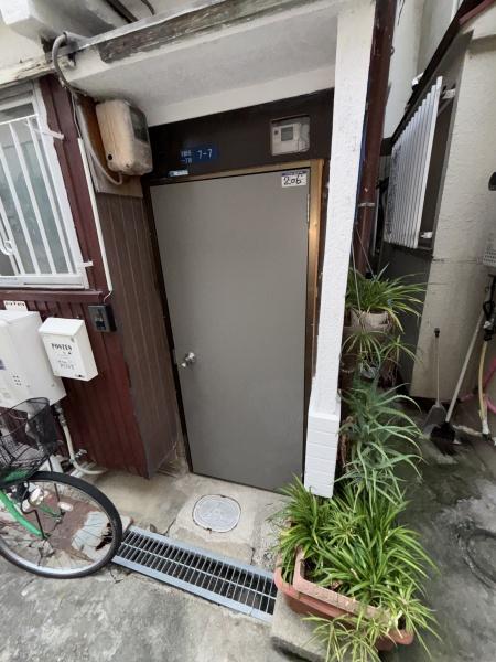 大阪市東住吉区住道矢田１丁目のアパート