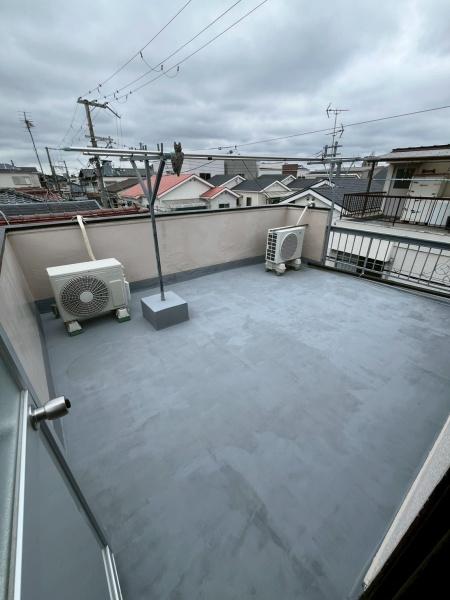 喜連東2丁目戸建貸家(バルコニー)