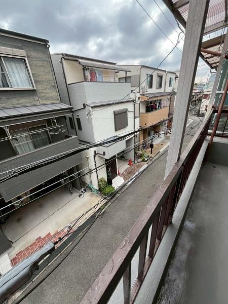 瓜破6-7-27 貸家(現地からの眺望)