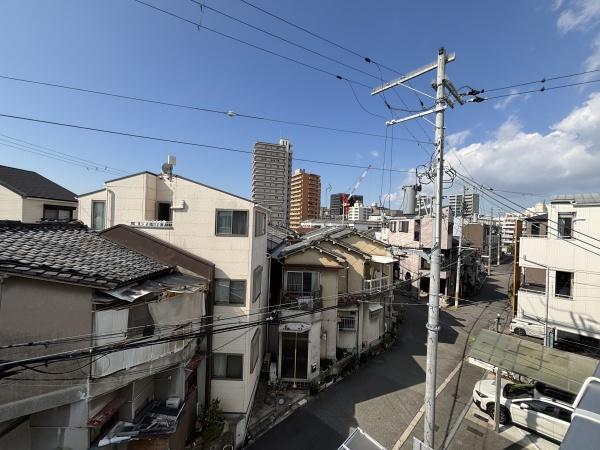 大阪市住吉区庭井2丁目のマンション(現地からの眺望)
