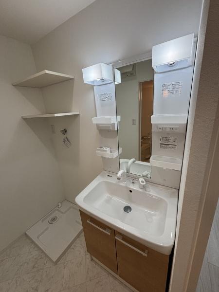 大阪市住吉区庭井2丁目のマンション(洗面台・洗面所)