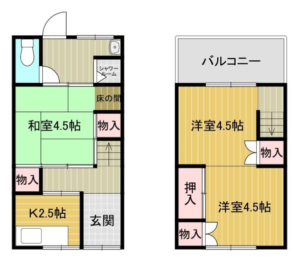 松原市天美東９丁目の貸家