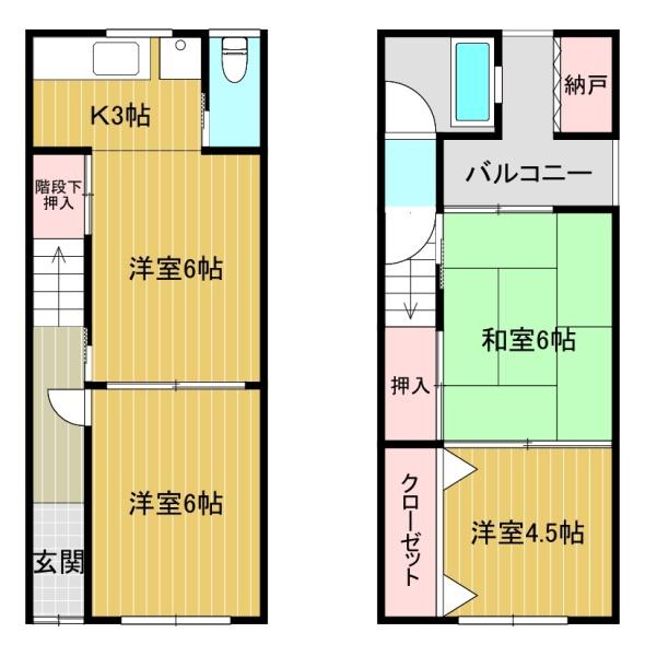 公園南矢田１丁目借家