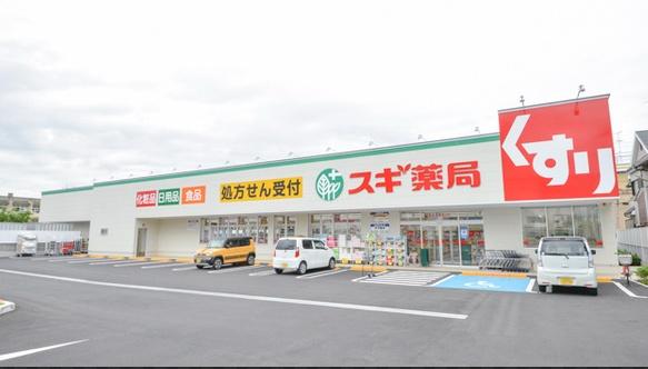 松原市南新町１丁目のアパート(スギ薬局松原南新町店)