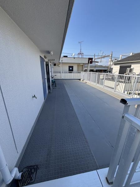 大阪市東住吉区針中野３丁目のハイツ