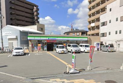 大阪市東住吉区桑津５丁目のマンション(ファミリーマート東住吉杭全店)