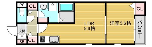 大阪市平野区西脇１丁目のアパート