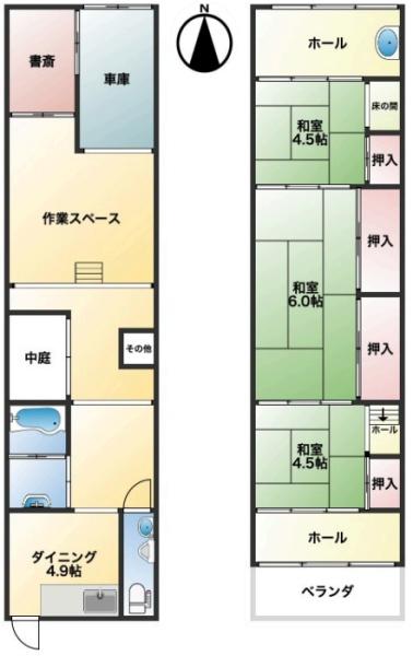 駒川１丁目テラスハウス
