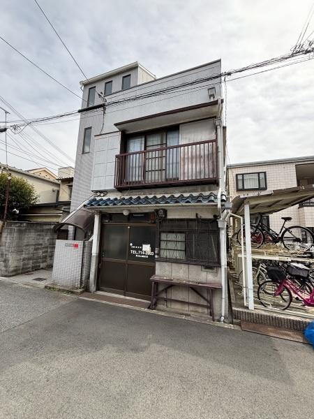 大阪市東住吉区駒川１丁目の店舗付住宅