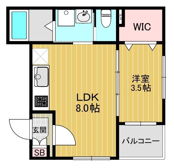大阪市東住吉区今林２丁目のアパート