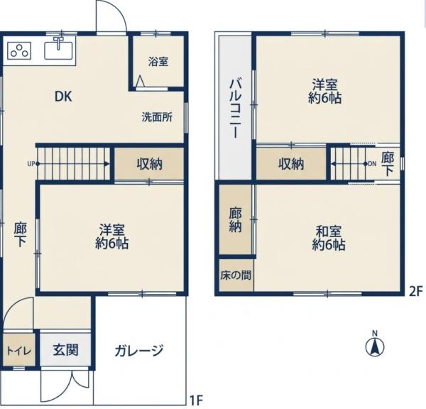 八尾市南本町９丁目の貸家