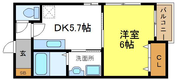 東住吉の長屋