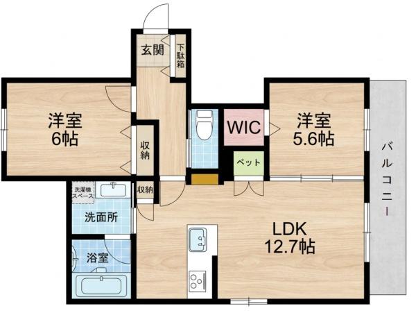 大阪市東住吉区針中野４丁目のマンション