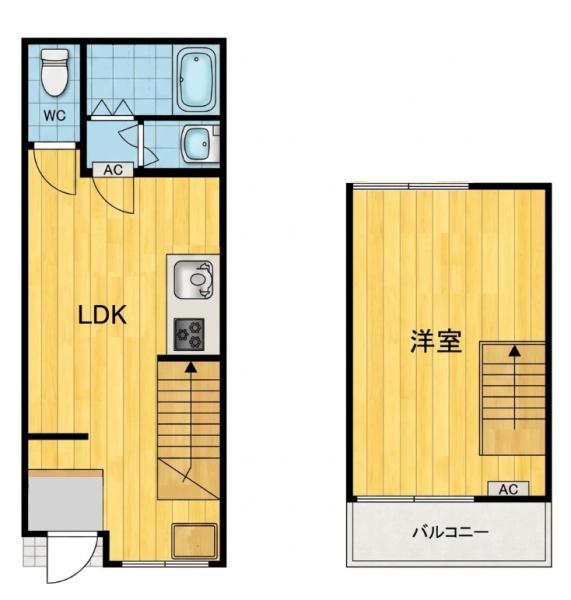 松原市天美南2丁目の貸家