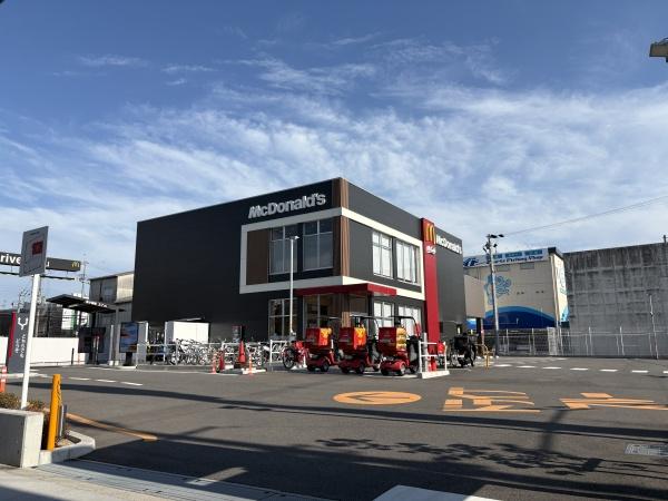 大阪市平野区長吉長原東３丁目のアパート(マクドナルド中環長吉店)