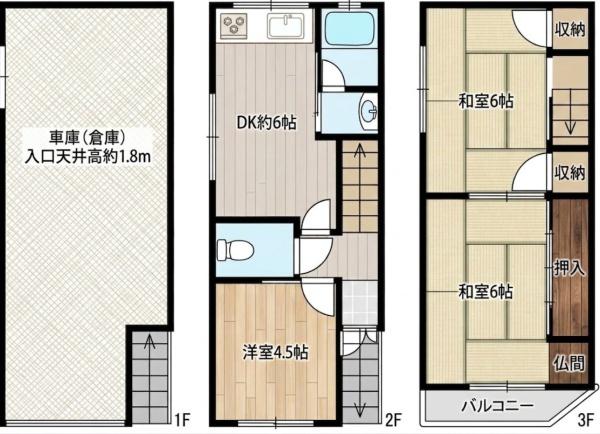 大阪市東住吉区住道矢田８丁目の貸家