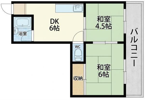 大阪市東住吉区今川６丁目のマンション