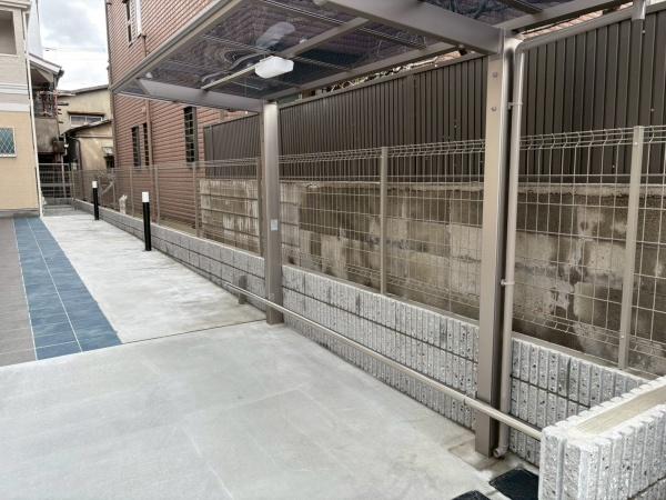 大阪市東住吉区湯里２丁目のアパート