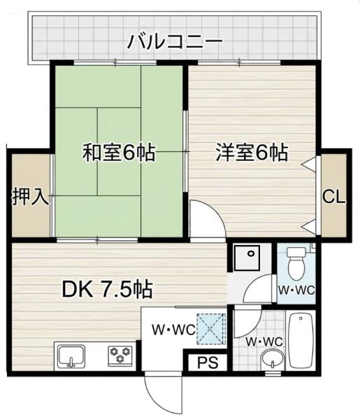 コスモコーポ北田辺