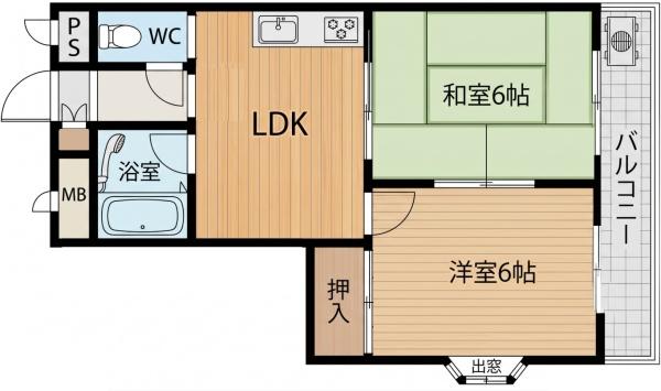 大阪市東住吉区矢田３丁目のマンション