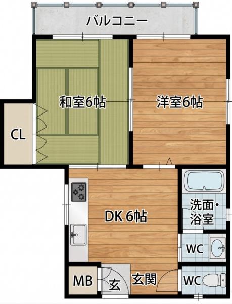 大阪市天王寺区国分町のマンション