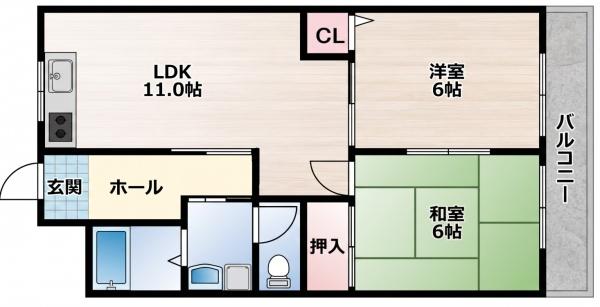 八尾市西久宝寺のマンション