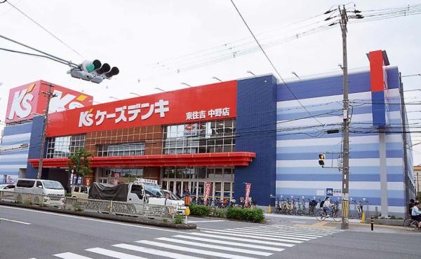 大阪市東住吉区西今川４丁目のアパート(ケーズデンキ東住吉中野店)