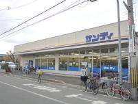大阪市平野区加美東１丁目のコーポ(サンディ大蓮店)