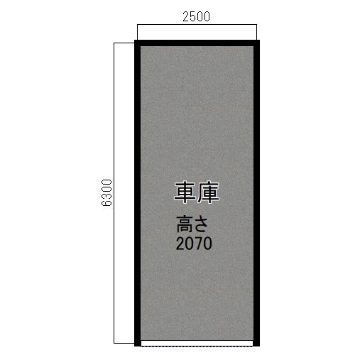 住道矢田９丁目シャッターガレージ