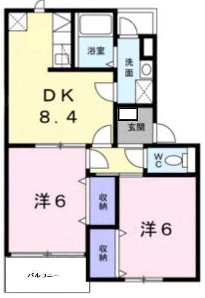 松原市別所７丁目のアパート
