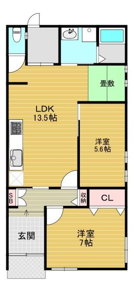 西今川１貸家