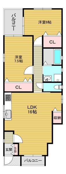西今川２貸家