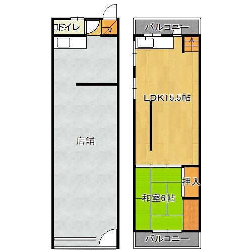 住道矢田1丁目店舗