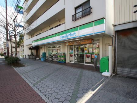 大阪市東住吉区中野１丁目のマンション(ファミリーマート針中野二丁目店)