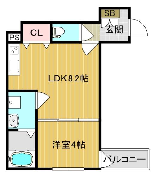 大阪市平野区加美北４丁目のアパート