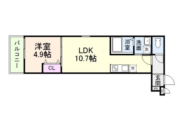 大阪市東住吉区鷹合１丁目のアパート
