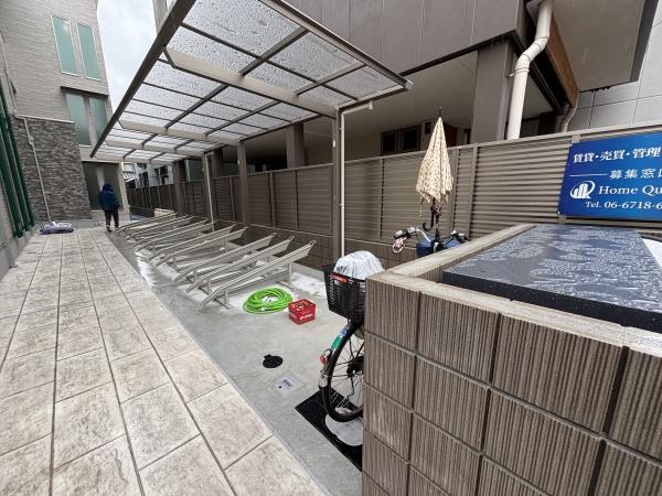 大阪市東住吉区南田辺３丁目のアパート