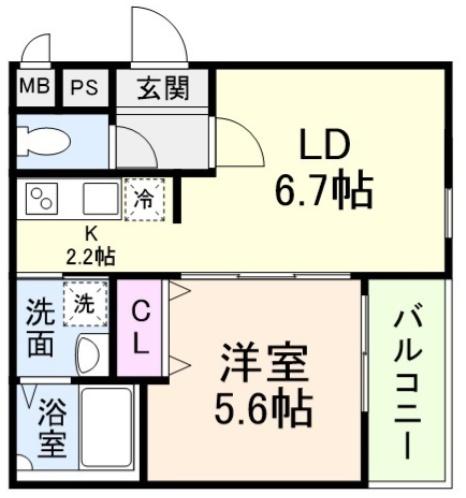 大阪市東住吉区北田辺６丁目のアパート