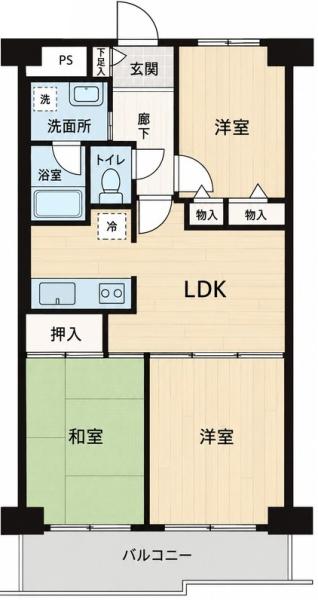大阪市平野区加美西２丁目のマンション