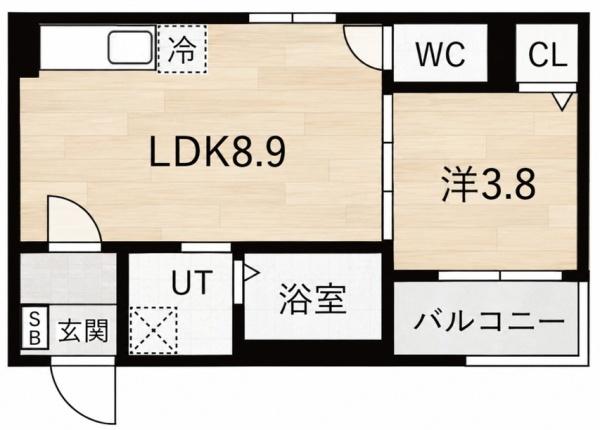 大阪市東住吉区照ケ丘矢田３丁目のアパート