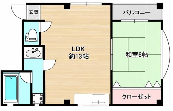 大阪市東住吉区南田辺１丁目のマンション