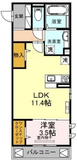 大阪市東住吉区南田辺４丁目のアパート
