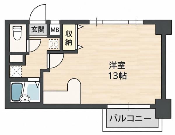 大阪市東住吉区中野３丁目のマンション