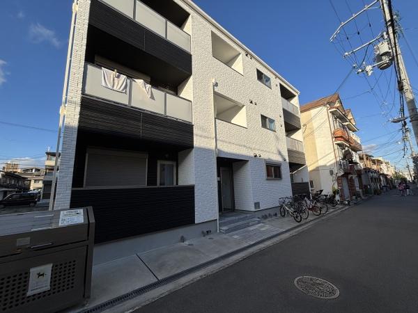 大阪市東住吉区住道矢田1丁目のアパート