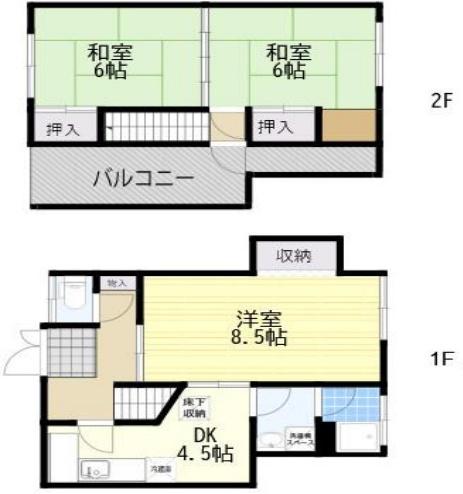 大阪市東住吉区鷹合４丁目の貸家